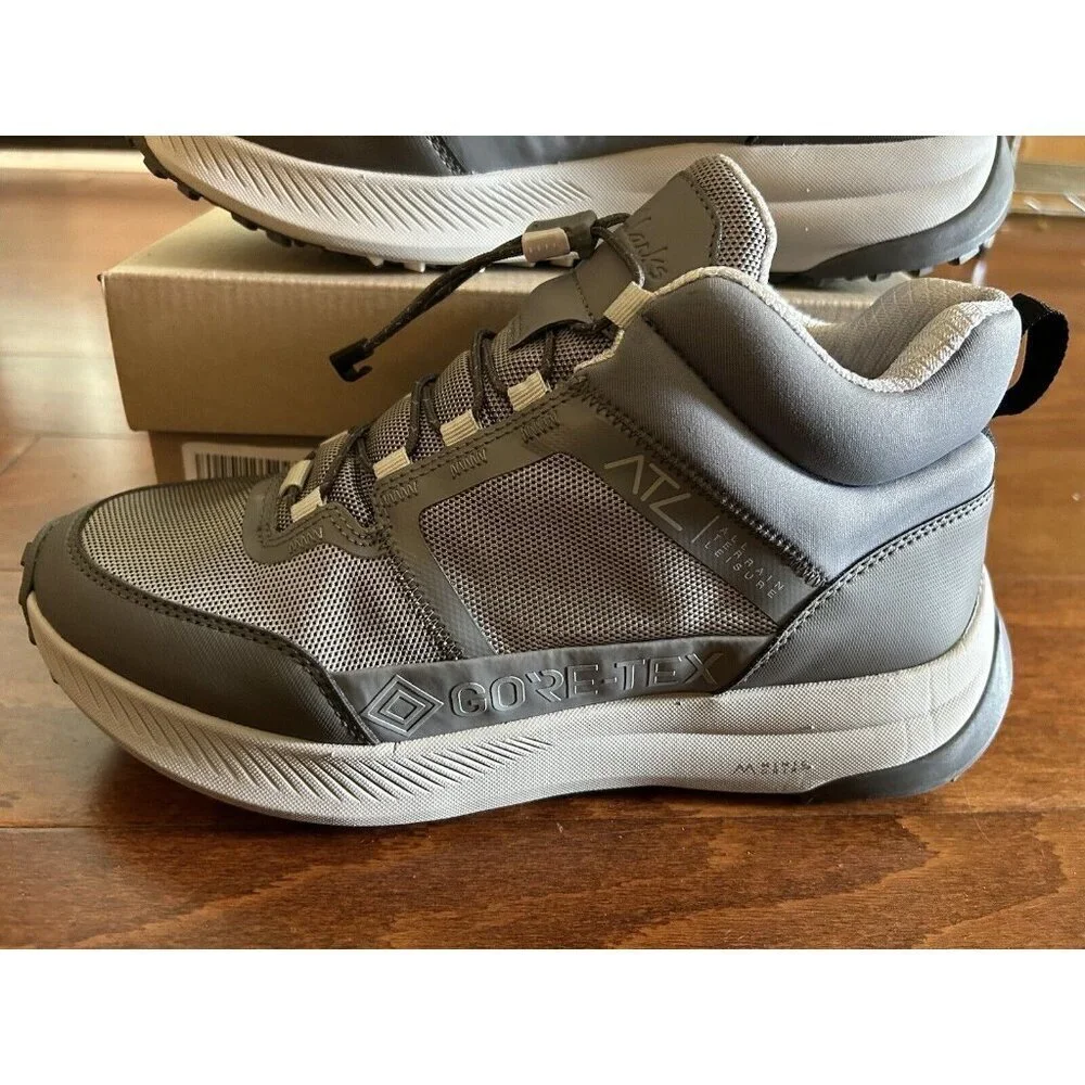 Clarks Mens‎ ATL Trail Up GORE-TEX Grey  Active  Boots Shoes NEW 7 M